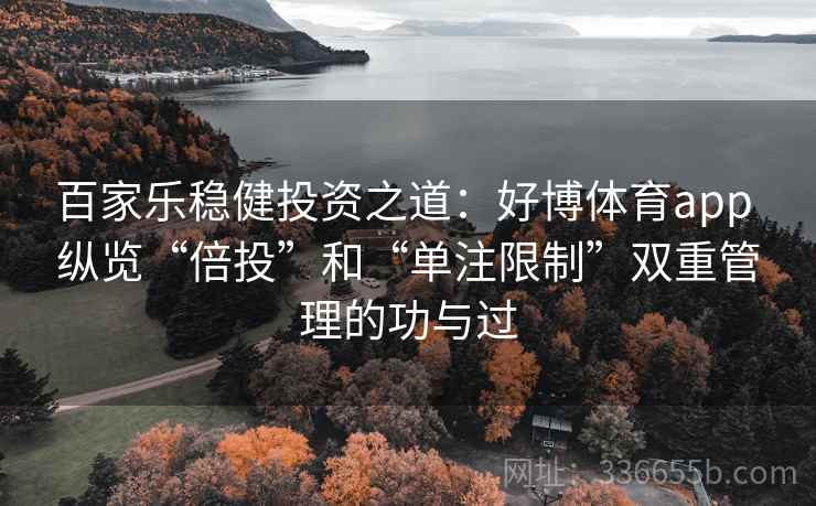 百家乐稳健投资之道：好博体育app 纵览“倍投”和“单注限制”双重管理的功与过